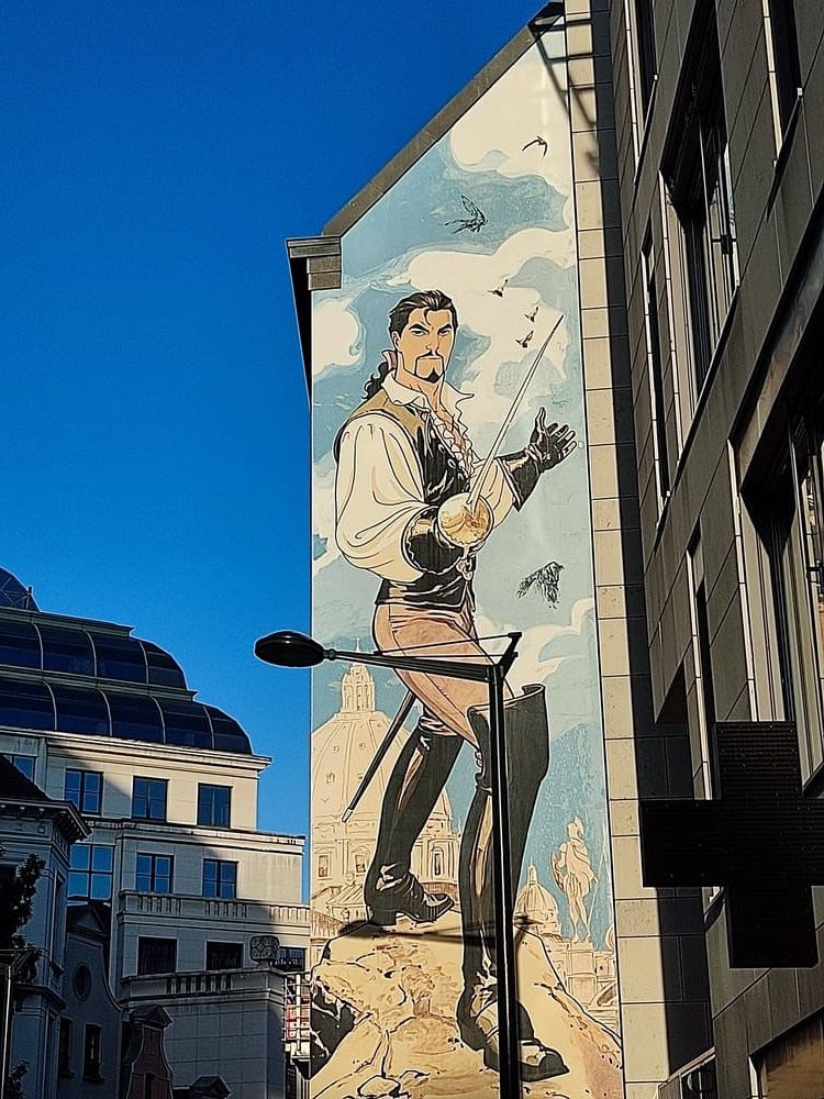 Brussels mural