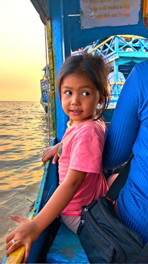 Tonle Sap djevojčica