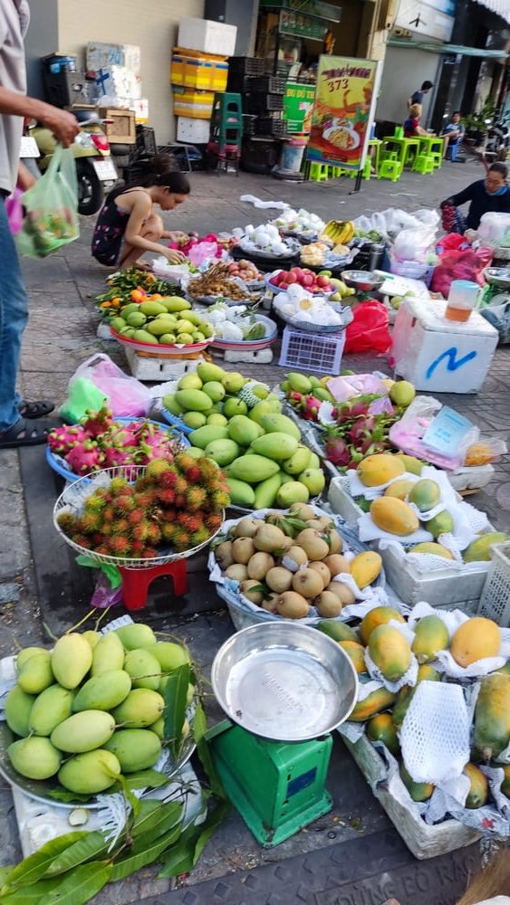 Saigon prodaja voća na ulici