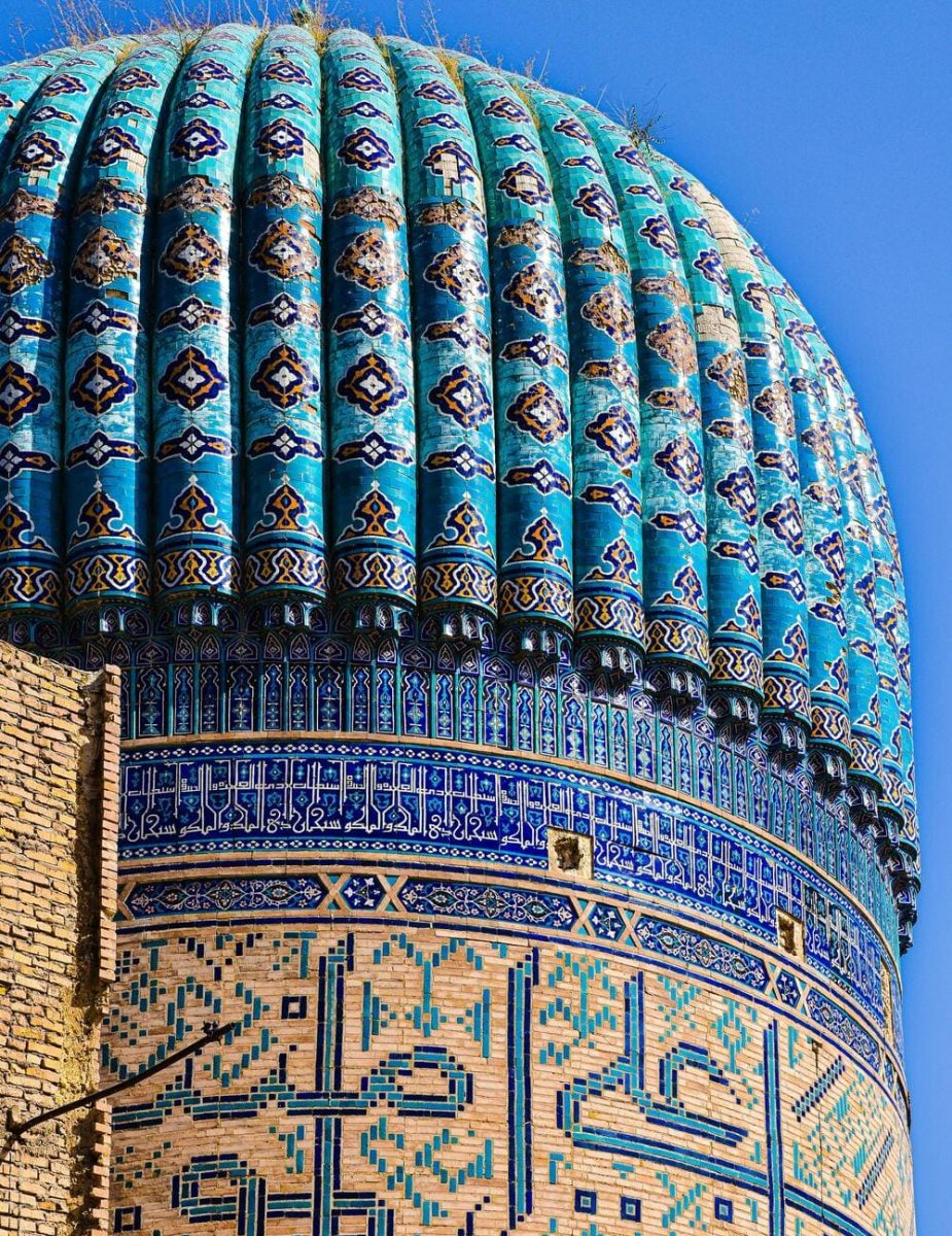 Bibi Khanum džamija Samarkand - detalj