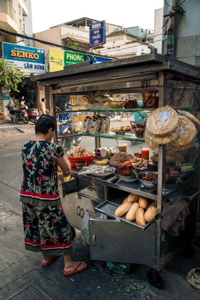 Ho Chi Minh City ulična prodavačica