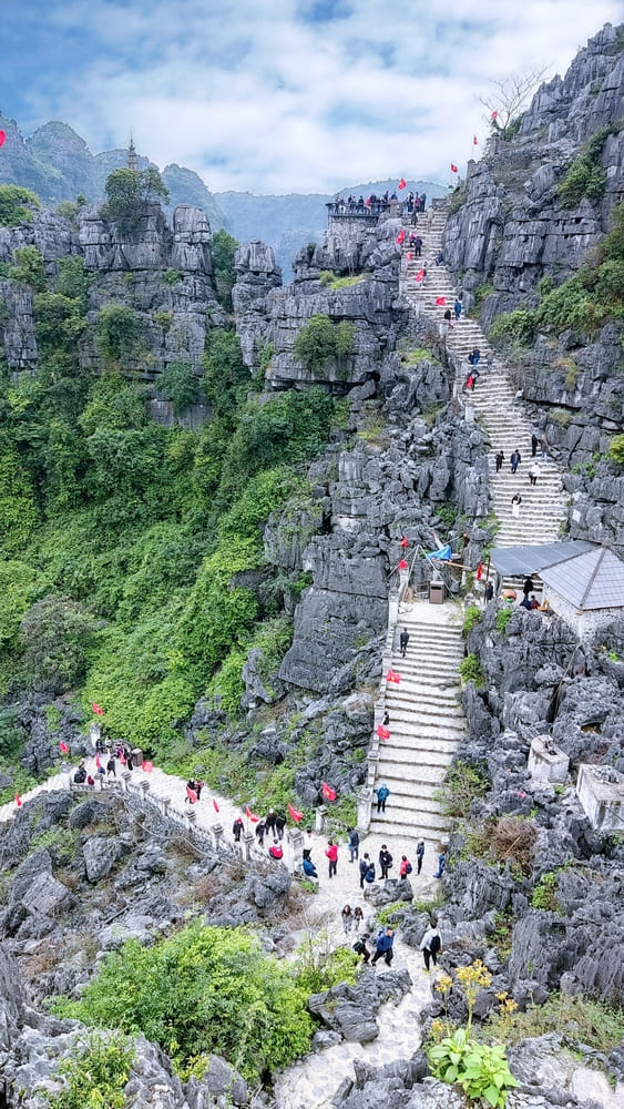 Vidikovac Hang Mua stepenice