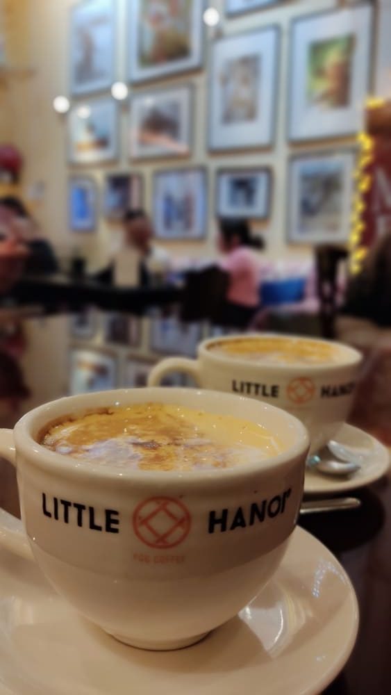Egg coffee Little Hanoi
