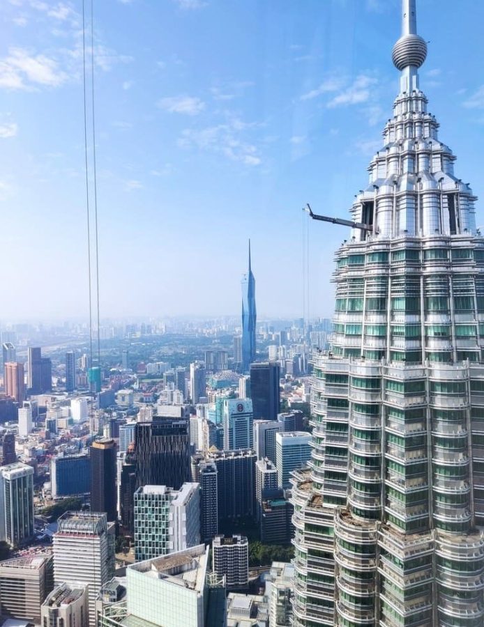 Pogled s vrha tornja Petronas