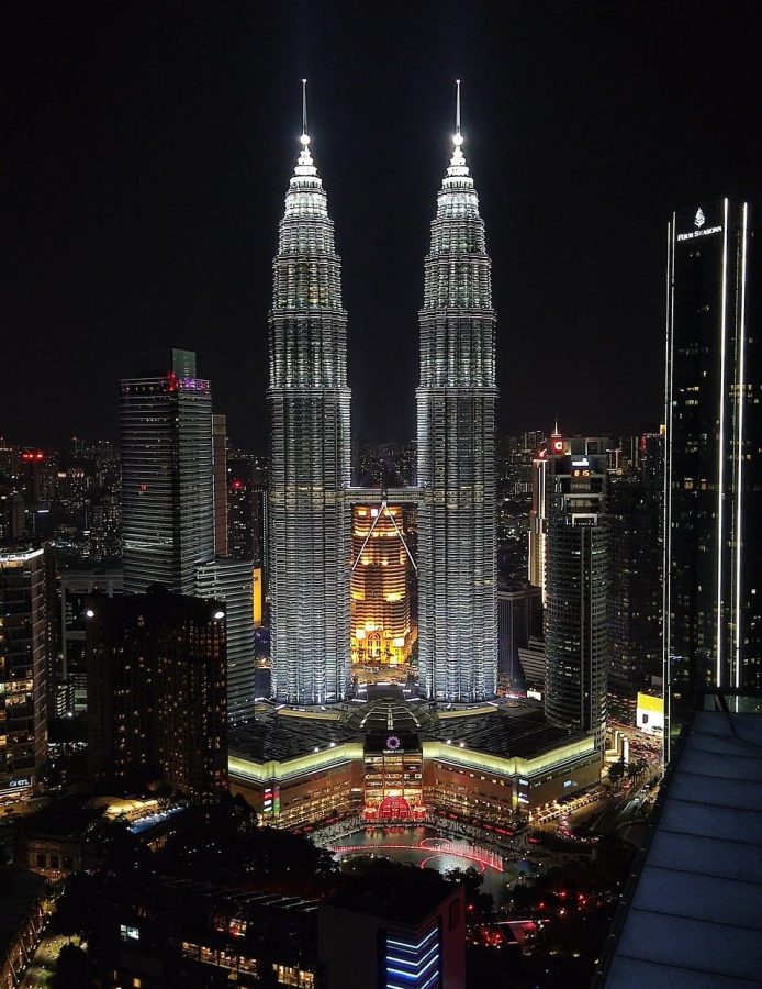 Kuala Lumpur noćni pogled na Blizance