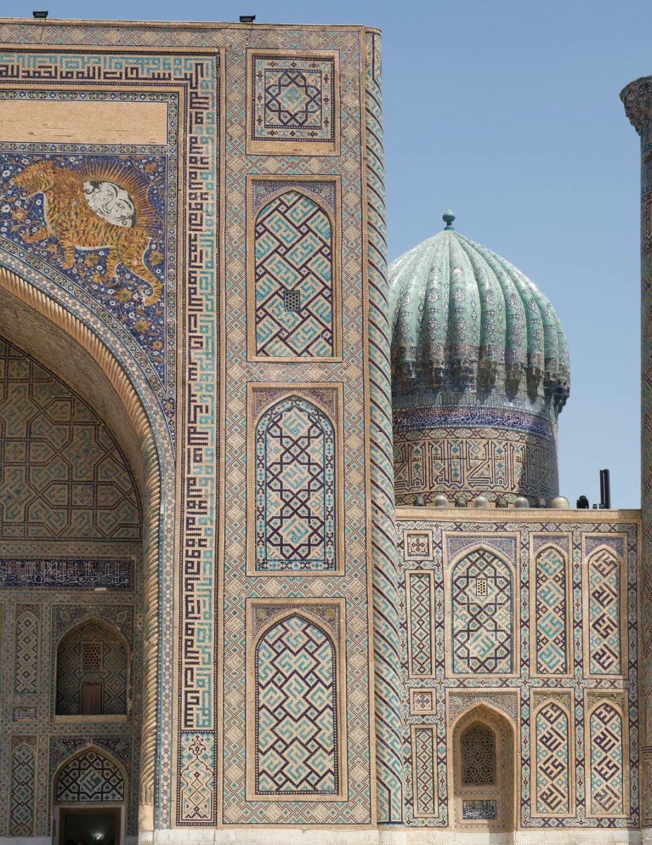 Sher-Dor medresa na trgu Registan u Samarkandu, Uzbekistan