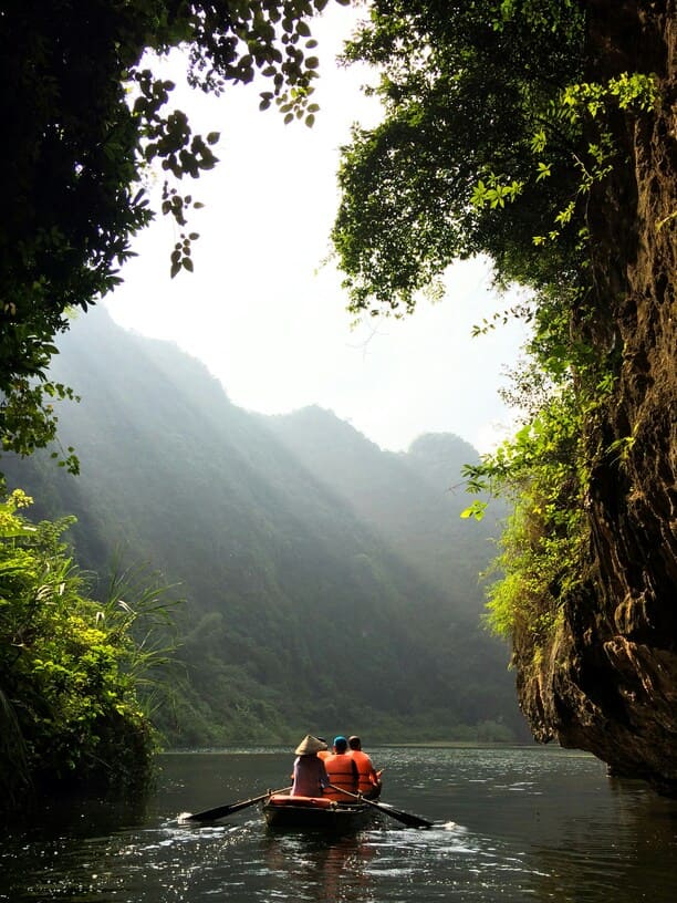Ninh Binh plovidba rijekom